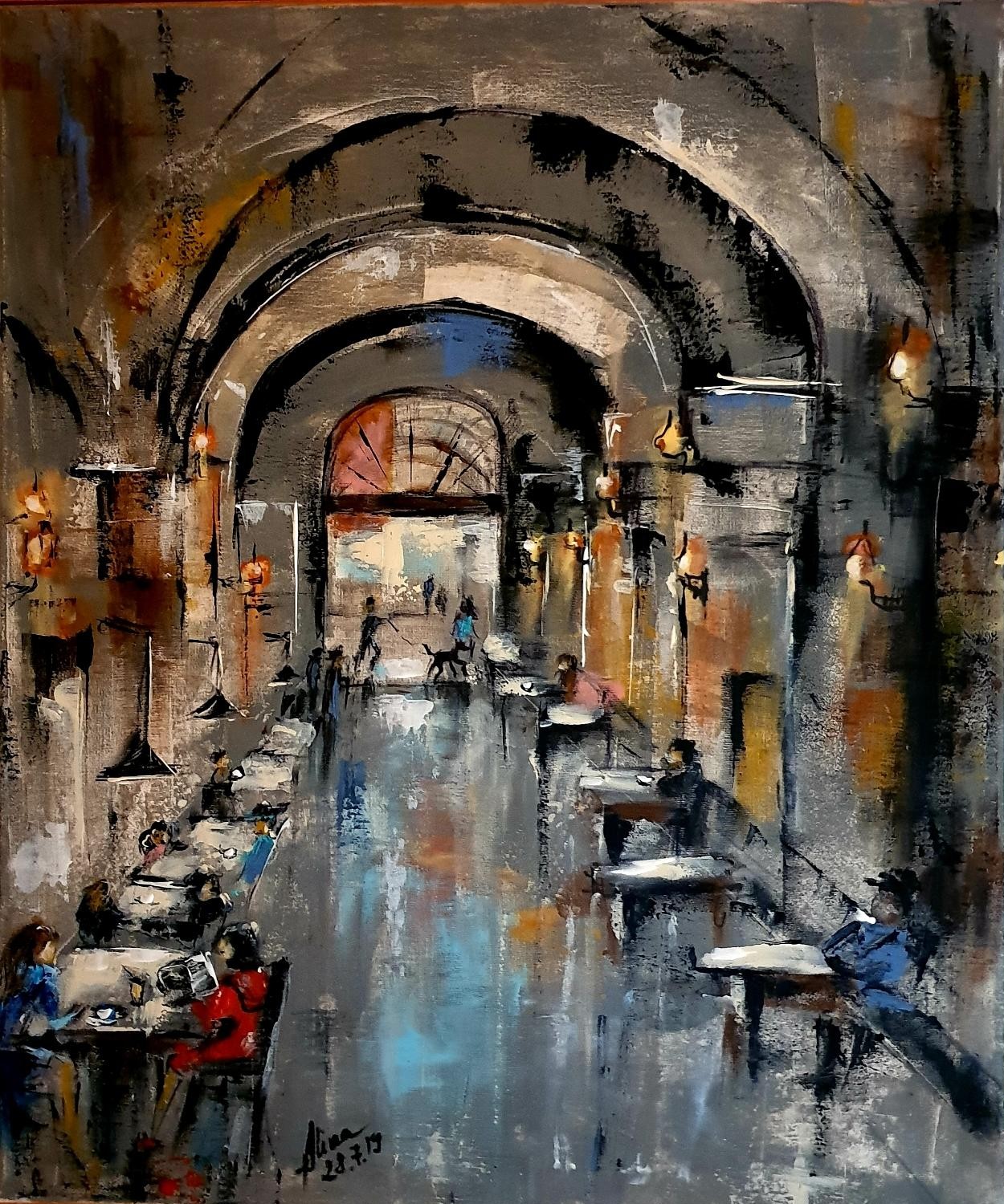 ArteDiAlina.com painting: after five